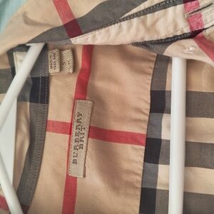 Brand new Men's small burberry drrsshirt